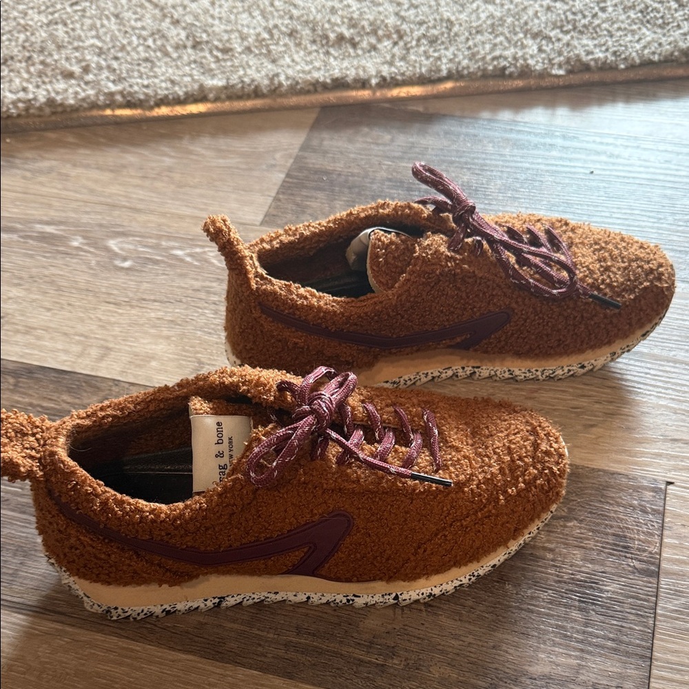 rag & bone Brown and Purple Sneakers - Picture 2 of 4